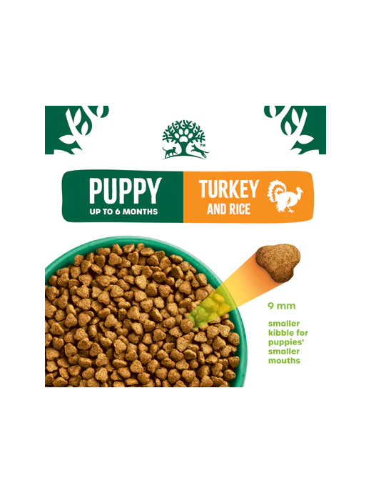 James wellbeloved puppy sales turkey and rice 15kg