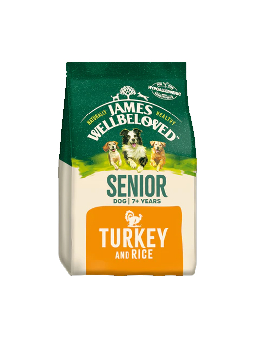James Wellbeloved Senior Turkey & Rice 15KG