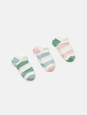 Joules Rilla Socks Cream Multi Stripe