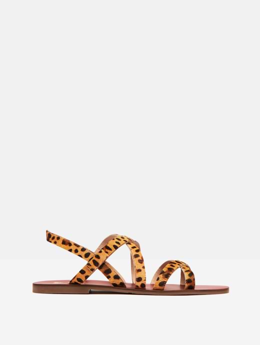 Joules Roselle Luxe Sandal Ocelot