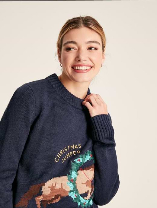 Joules ladies new arrivals christmas jumpers