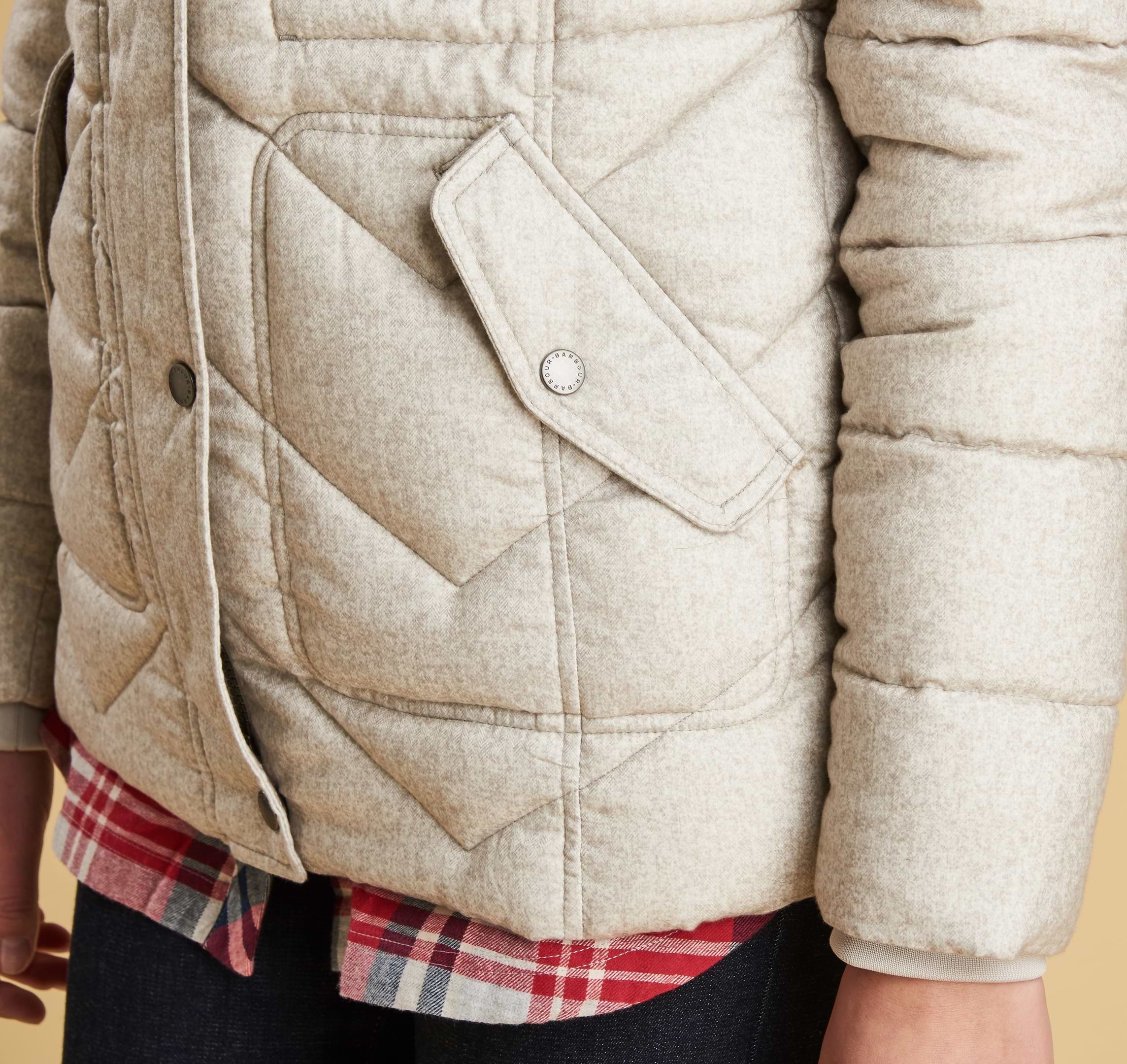 Barbour Langstone Quilted Jacket Mist Griggs