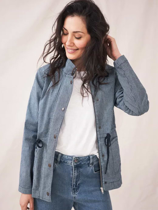 White stuff parka womens top