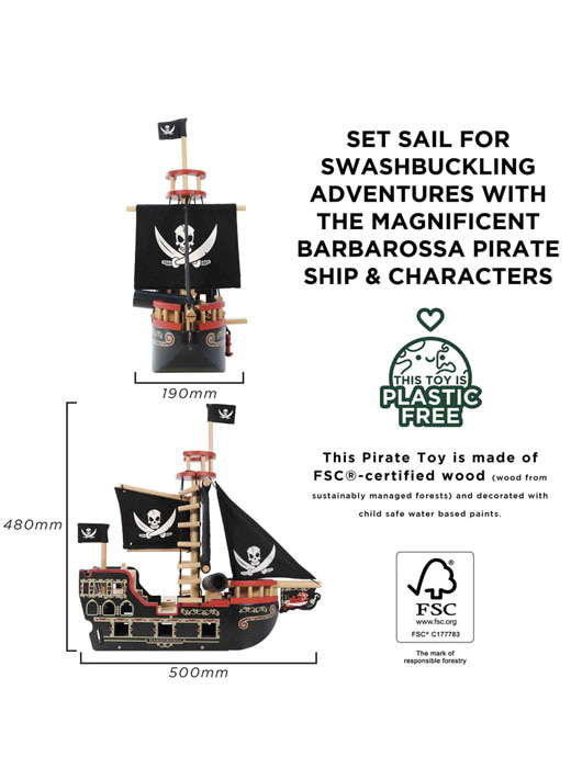 Barbarossa pirate 2024 ship