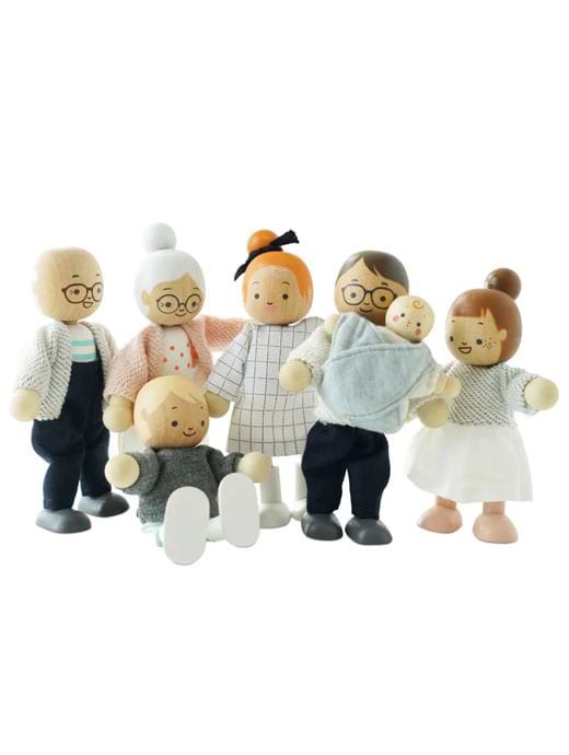 Le Toy Van Dolls House Family 7 Piece