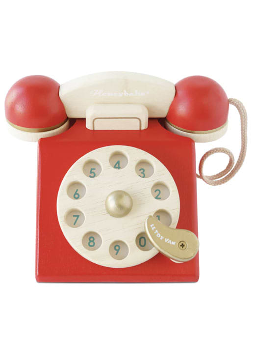 Le Toy Van Vintage Wooden Phone