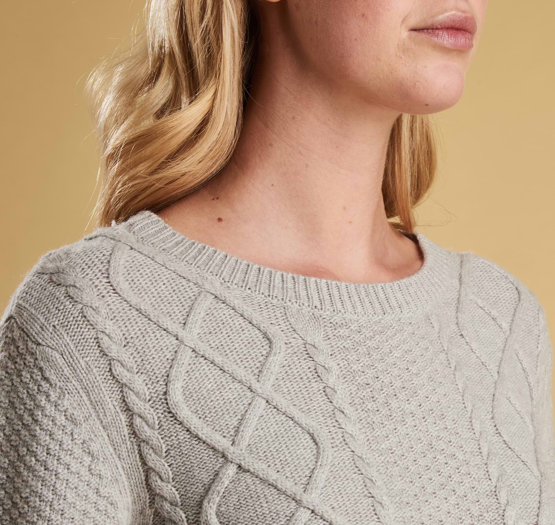Barbour leith crew neck sweater online