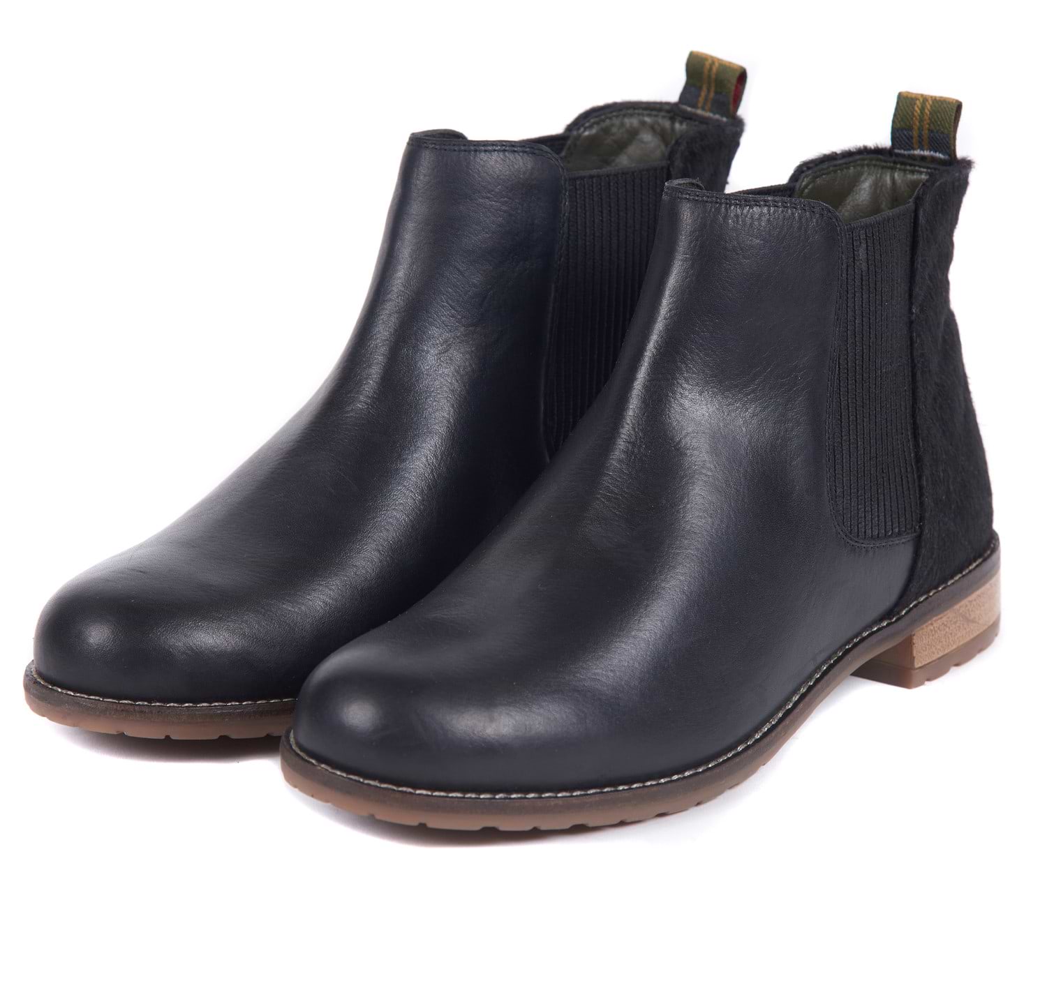 Barbour Abigail Chelsea Boot Black Mix Griggs
