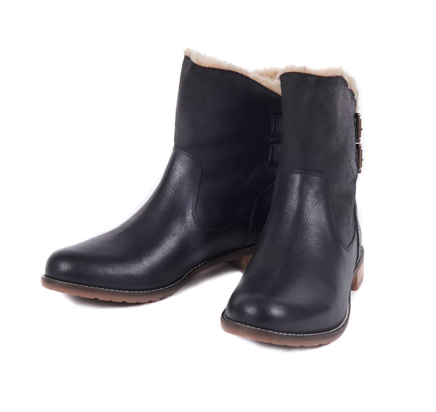 Barbour jessica boots black 2025