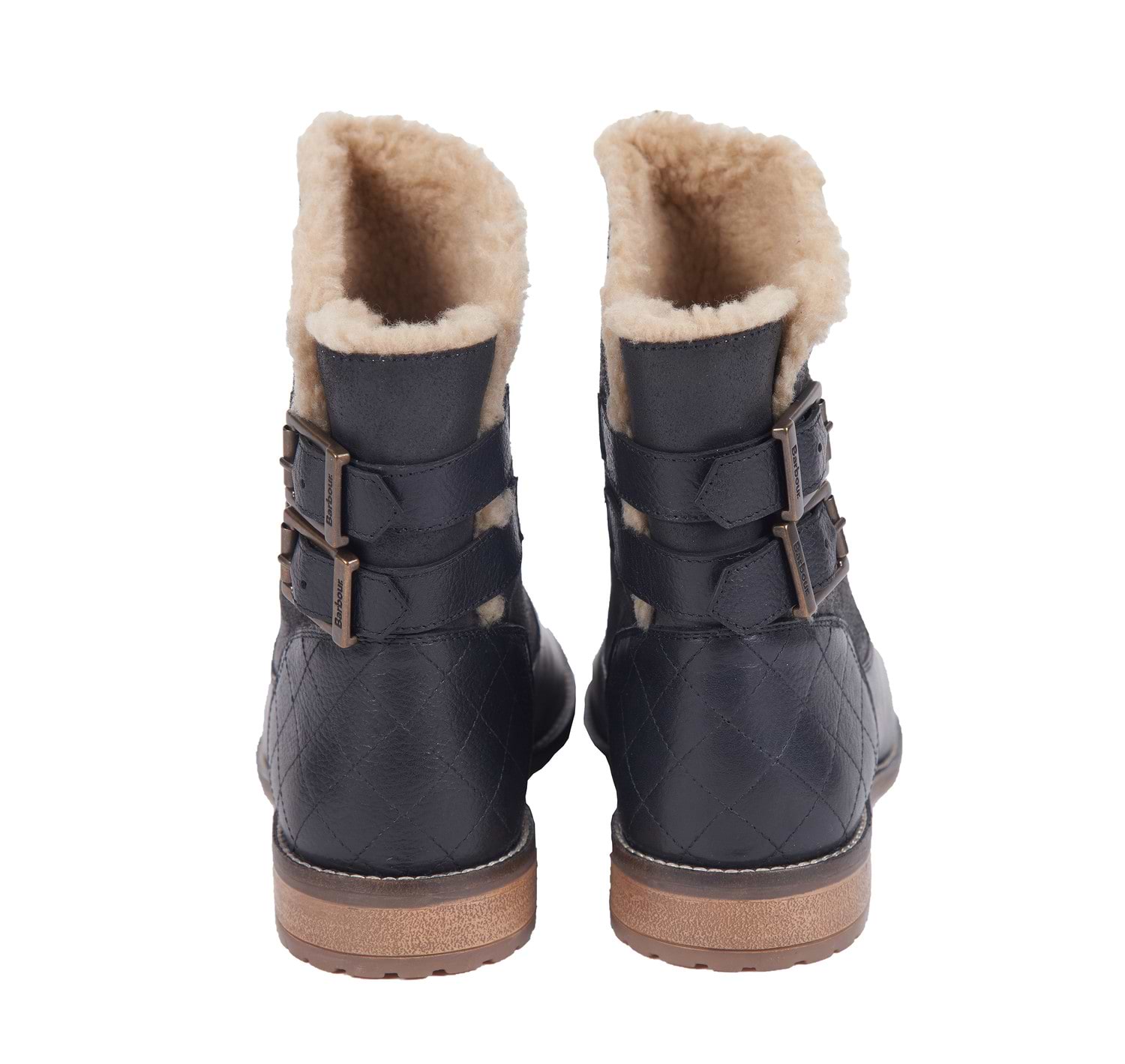 Ruban shearling outlet biker boot