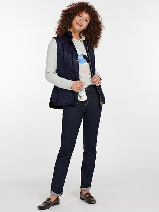 Barbour wray gilet navy deals