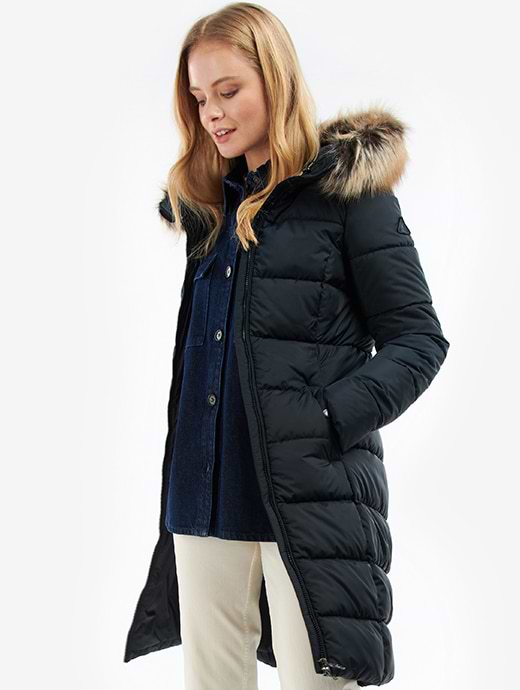 Barbour black womens coat new arrivals
