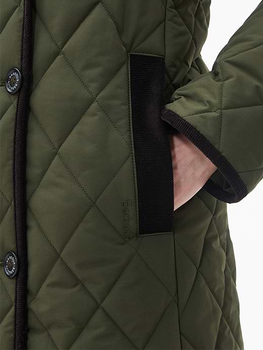 Sosken gemma clearance quilted coat