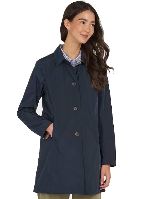 Barbour coats clearance womens navy