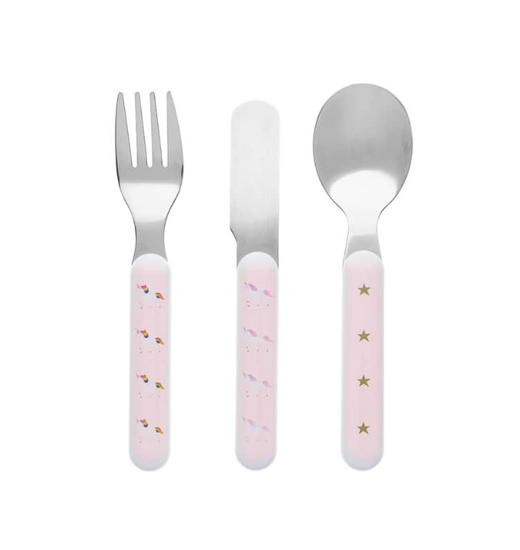 Sophie Allport Unicorn Melamine Cutlery Set