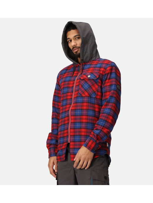 Red check cheap jacket mens