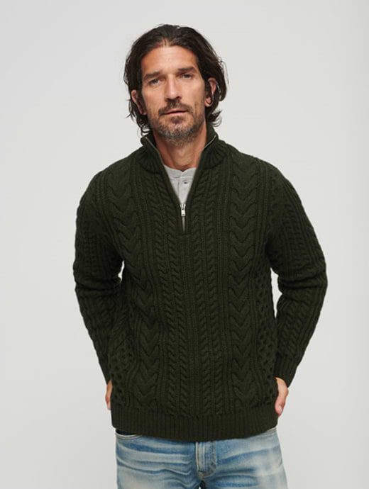 Jacob henley jumper superdry top
