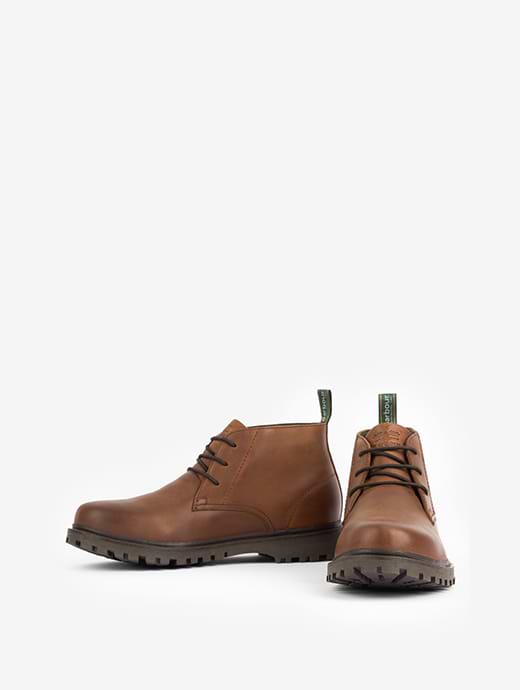 Barbour Men's Cairngorm Waterproof Chukka Boot Timber Tan