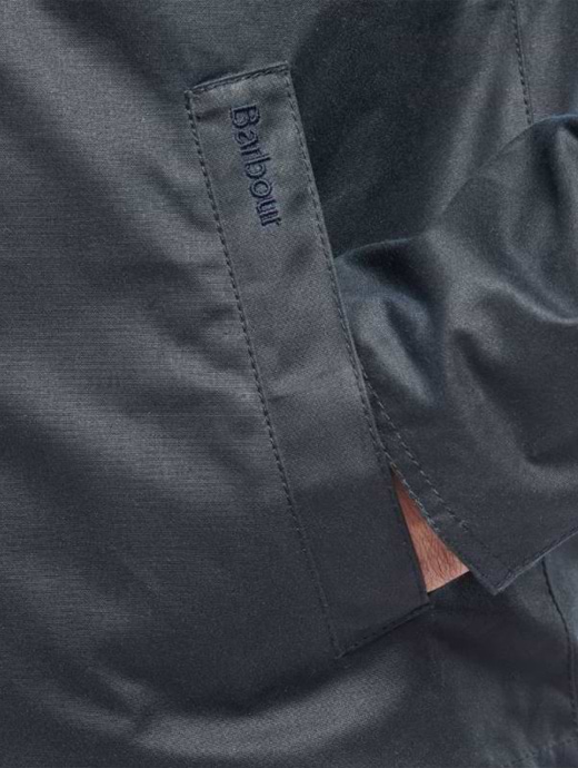 Barbour admirality waterproof jacket navy discount