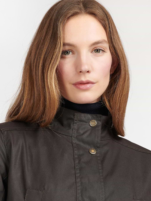 Barbour wax jacket womens Pink clearance