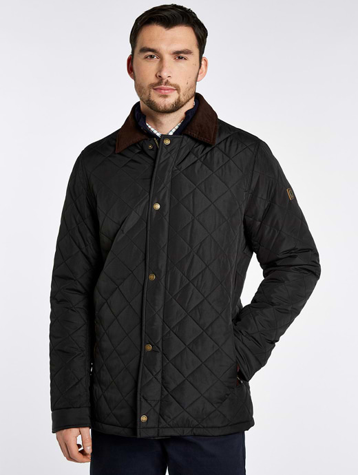 Dubarry Men's Mountusher Quilted Jacket Black