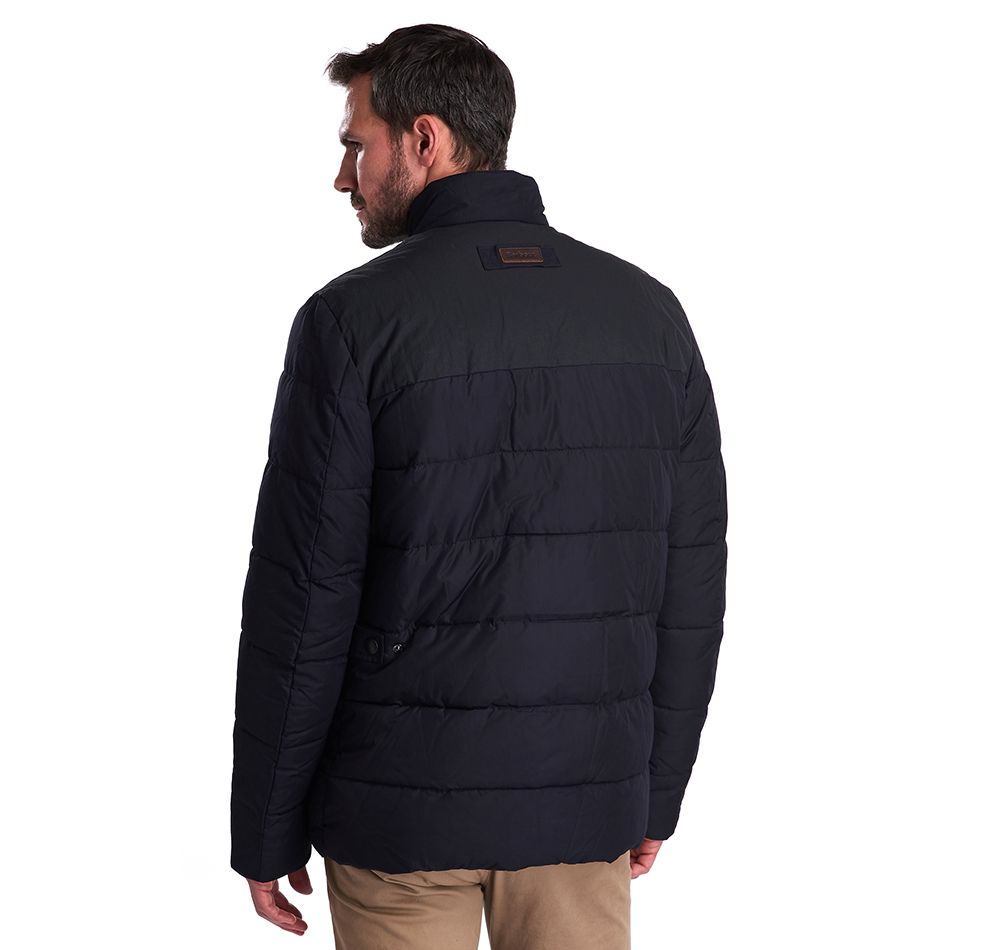 Barbour Stevenson Quilted Jacket Navy Griggs