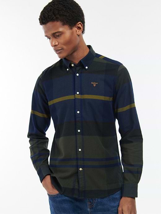 Barbour brushed cotton store shirt