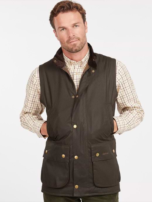 Barbour wax shop lowerdale gilet