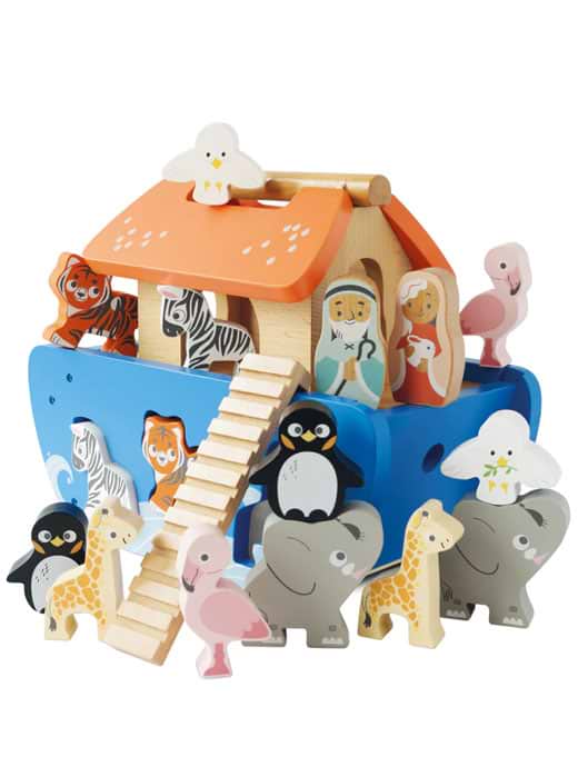 Le Toy Van Noah's Ark & Animals Shape Sorter