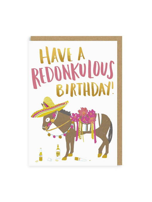 Ohh Deer Redonkulous Birthday Greeting Card