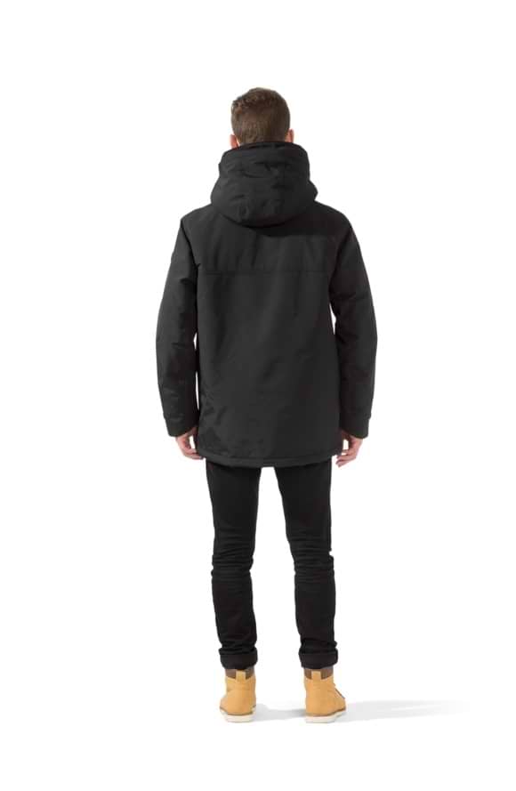 Didriksons Phil Parka Jacket Black Griggs