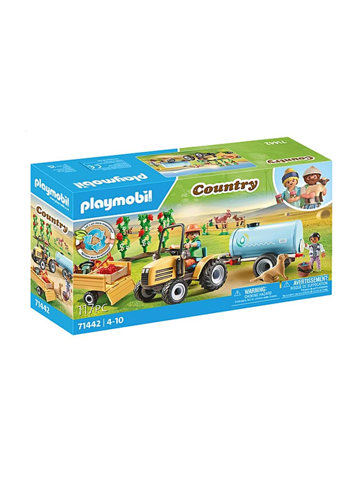 Playmobil 71442 Tractor with trailer and water tank
