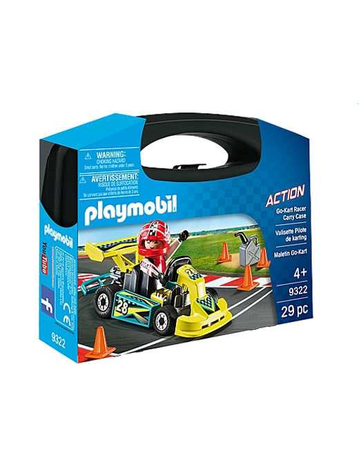 Playmobil 9322 Go-Kart Racer Carry Case