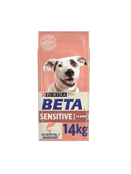 Purina Beta Adult Sensitive Salmon Rice 14KG
