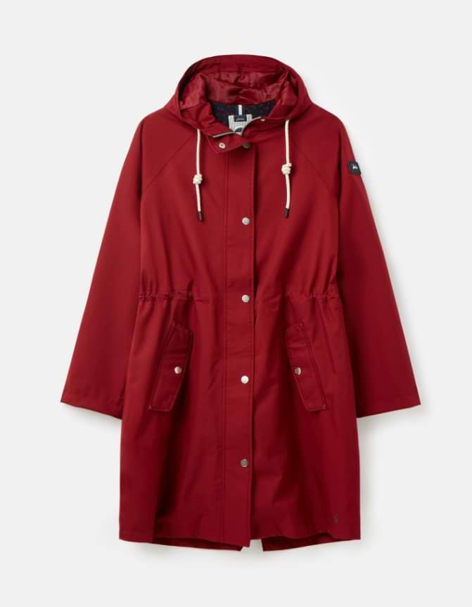 Burgundy best sale raincoat ladies