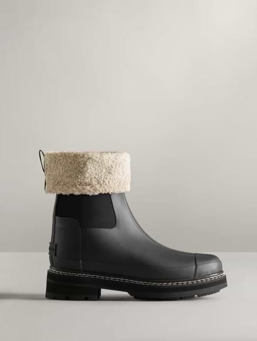 Slip on shearling new arrivals boots