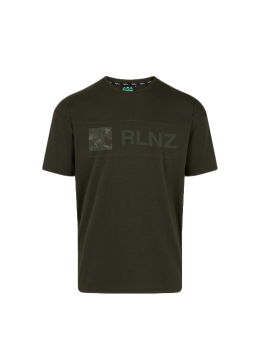 Ridgeline Basis Unisex T-Shirt Olive Marl