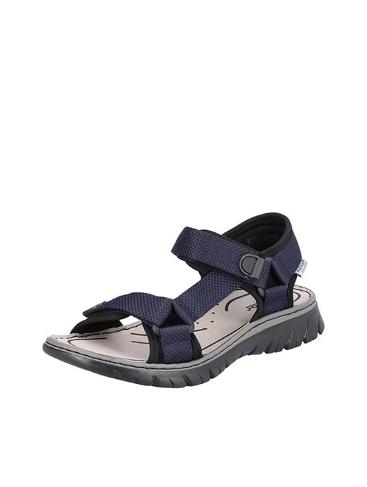 Rieker Men's 26772-14 Sandals Blue 