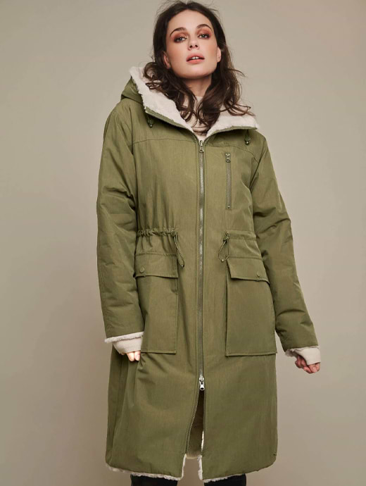 Fur lined coat cheap womens uk