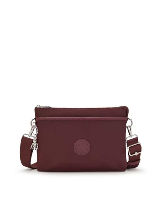 Kipling Riri Large Crossbody Bag Deep Aubergine