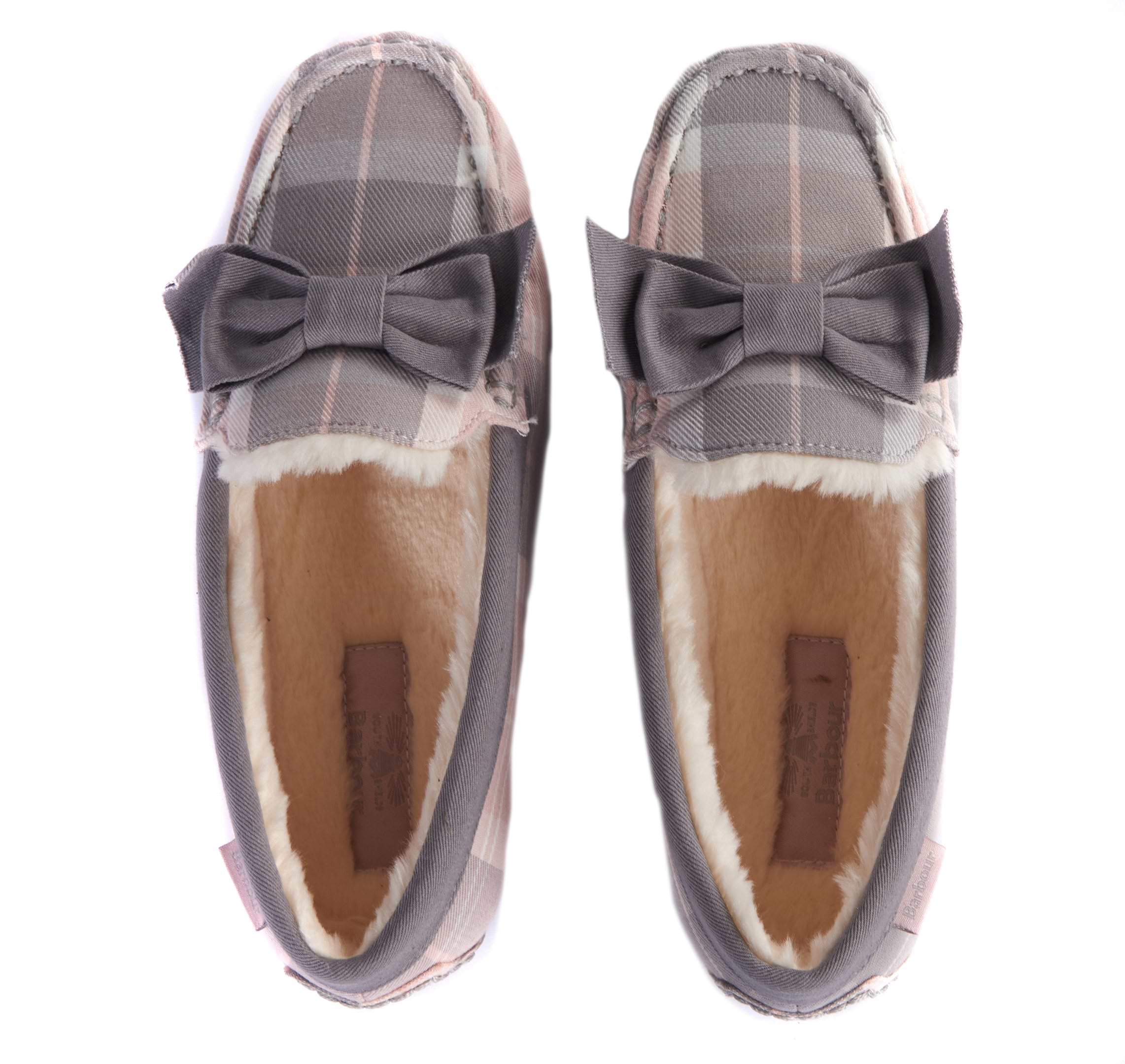Barbour sadie slippers pink sales