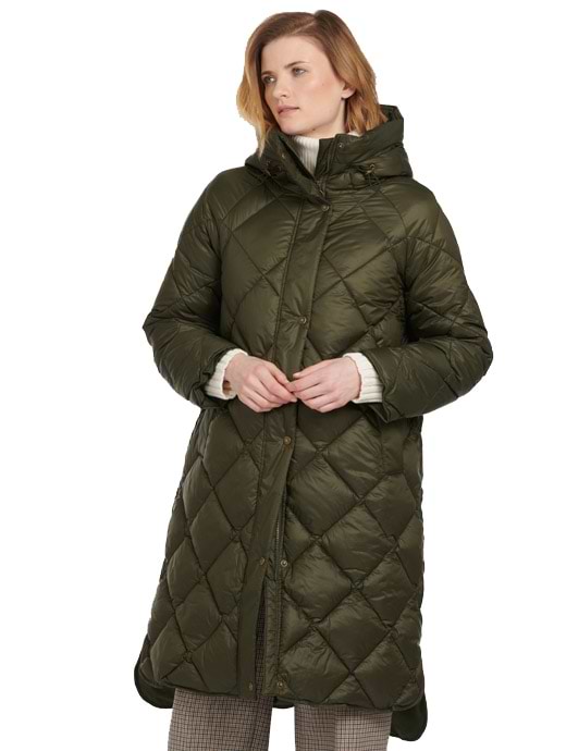 Barbour Rowlock Quilted Jacket Lobster Navy