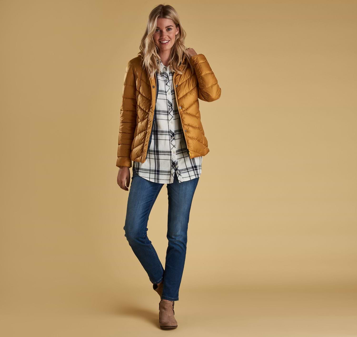 Barbour seaward quilted jacket top
