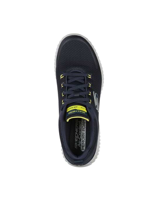 Skechers Elite Flex Prime Take Over Navy Yellow