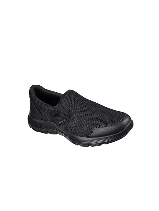 Skechers men's on sale mesh slip on