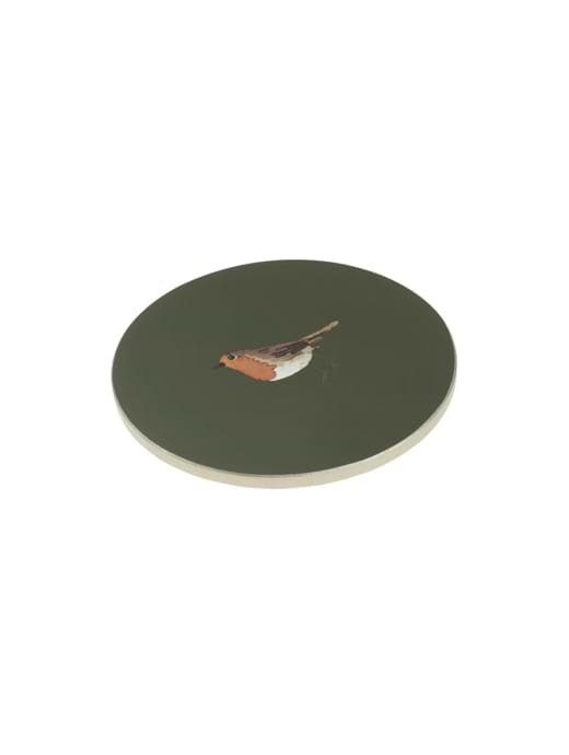 Sophie Allport Circular Coasters Set of 4 Robin