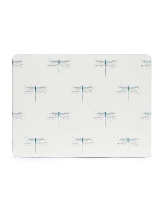 Sophie Allport Dragonfly White Placemats Set of Four