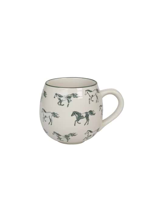 Sophie Allport Grey Horse Stoneware Mug