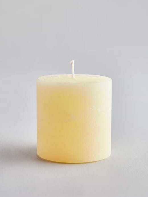 St Eval Lavender Scented 3"x 3" Pillar Candle