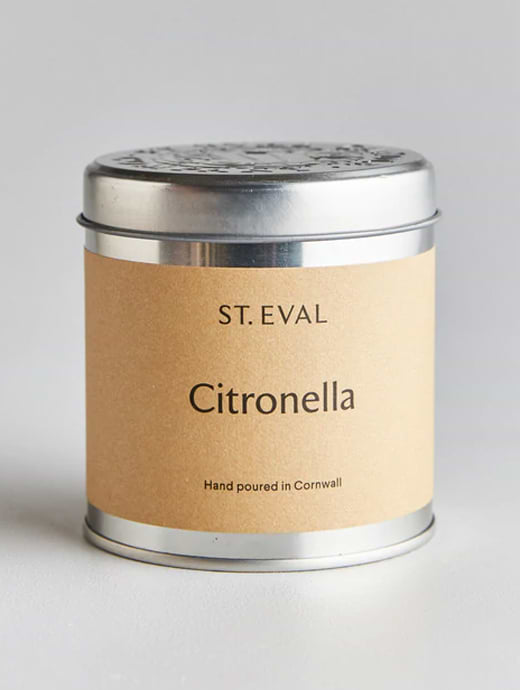 St Eval Scented Tin Candle Citronella